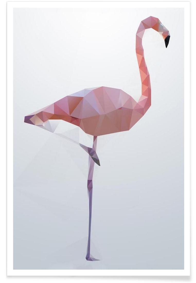 Flamingo - Premium Poster Portrait